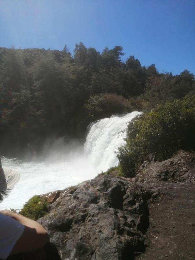 Cabana May Pao, Para 3 En Melipeuco Cerca Del Parque Nacional Conguillio Exteriör bild