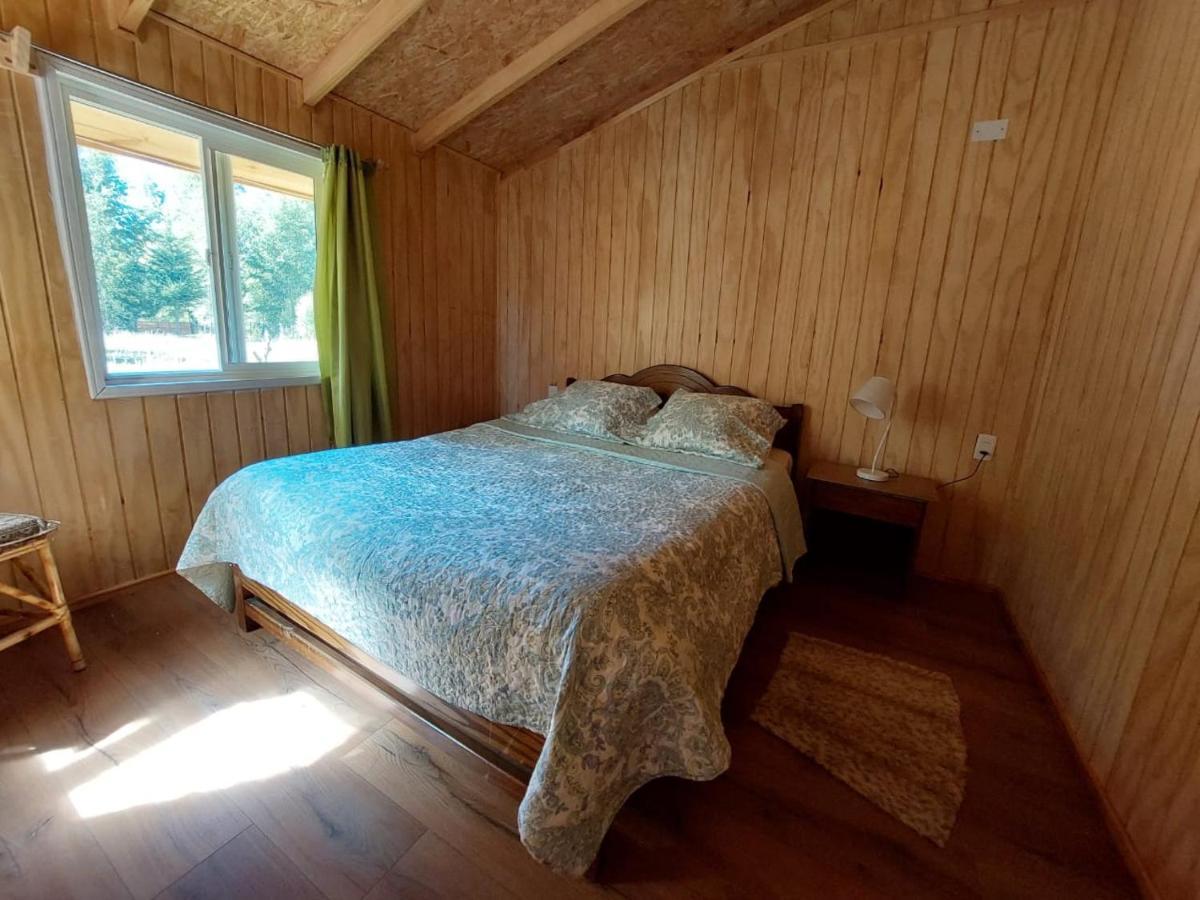Cabana May Pao, Para 3 En Melipeuco Cerca Del Parque Nacional Conguillio Exteriör bild