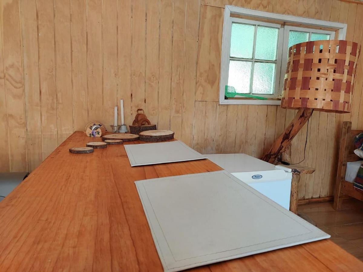 Cabana May Pao, Para 3 En Melipeuco Cerca Del Parque Nacional Conguillio Exteriör bild