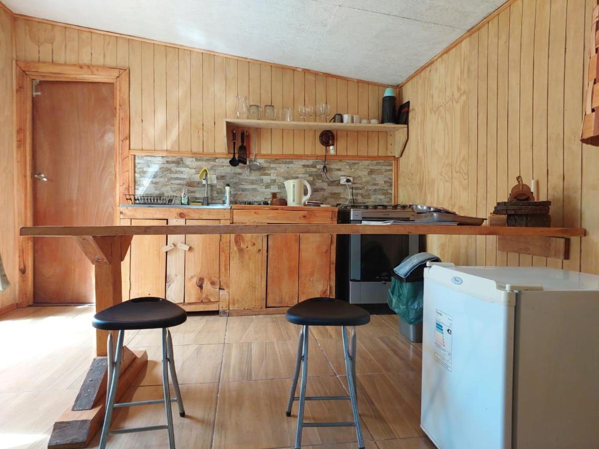 Cabana May Pao, Para 3 En Melipeuco Cerca Del Parque Nacional Conguillio Exteriör bild