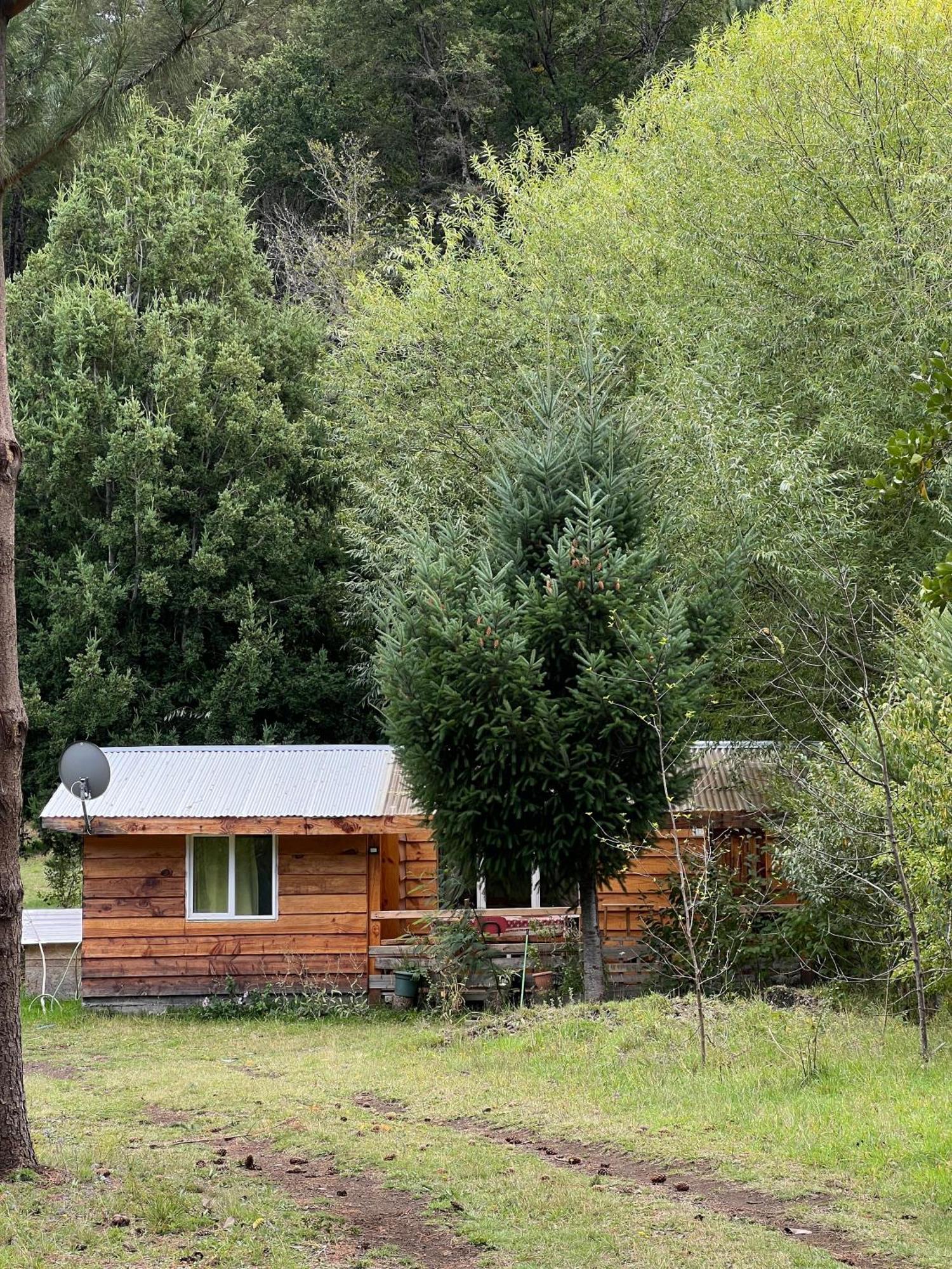 Cabana May Pao, Para 3 En Melipeuco Cerca Del Parque Nacional Conguillio Exteriör bild