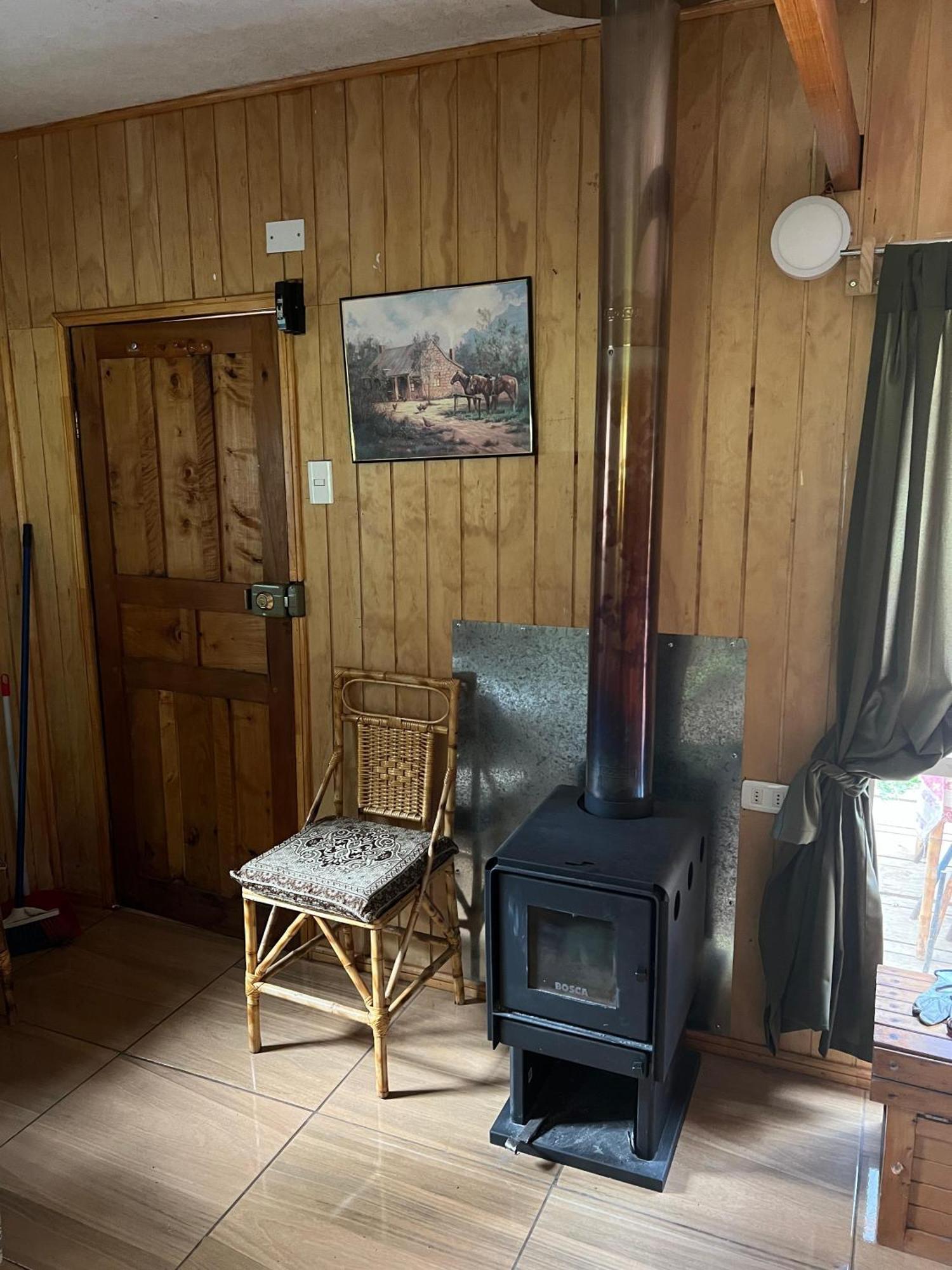 Cabana May Pao, Para 3 En Melipeuco Cerca Del Parque Nacional Conguillio Exteriör bild
