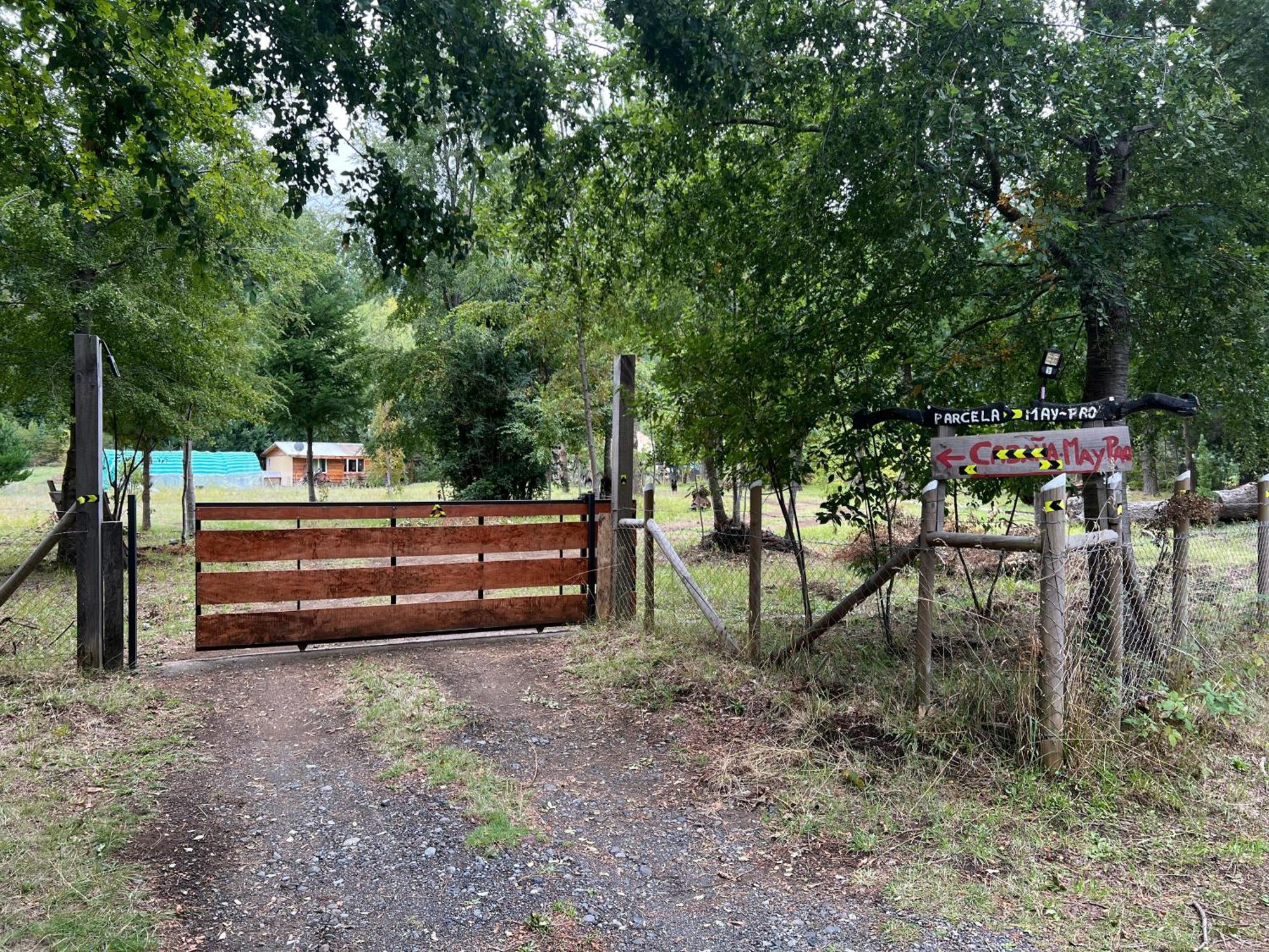 Cabana May Pao, Para 3 En Melipeuco Cerca Del Parque Nacional Conguillio Exteriör bild